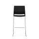 Verse Shell Skid Base Bar Stool
